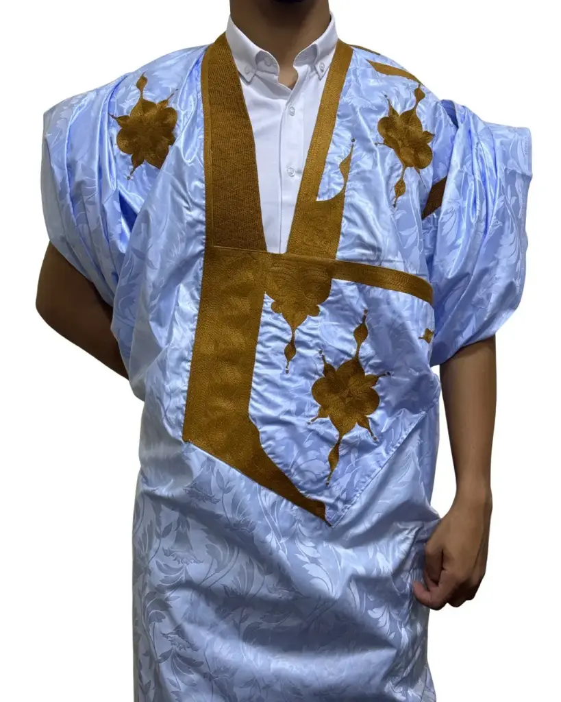 أزبي أخضر سيكة 1 دراعة 10م بانتلوه مخيط 001