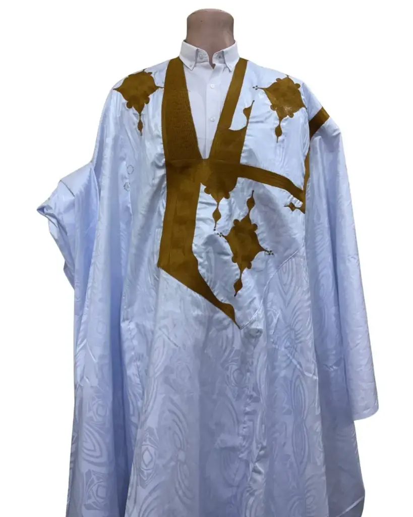 أزبي أبيض دراعة 8م بانتلوه 003