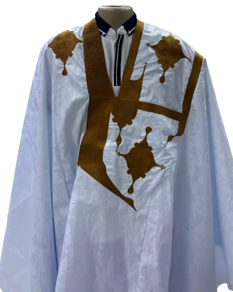 أزبي أبيض دراعة 8م بانتلوه 006