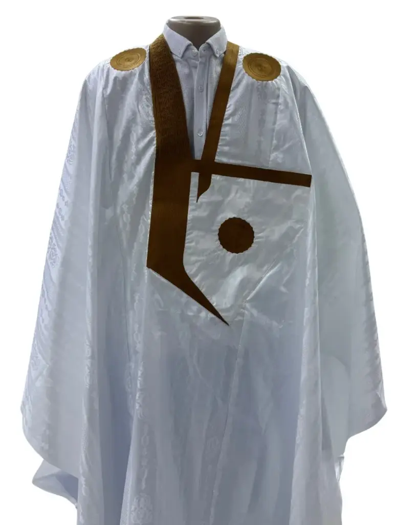 جزنير ابيض دراعة 8م بانتلوه لحبيل 003