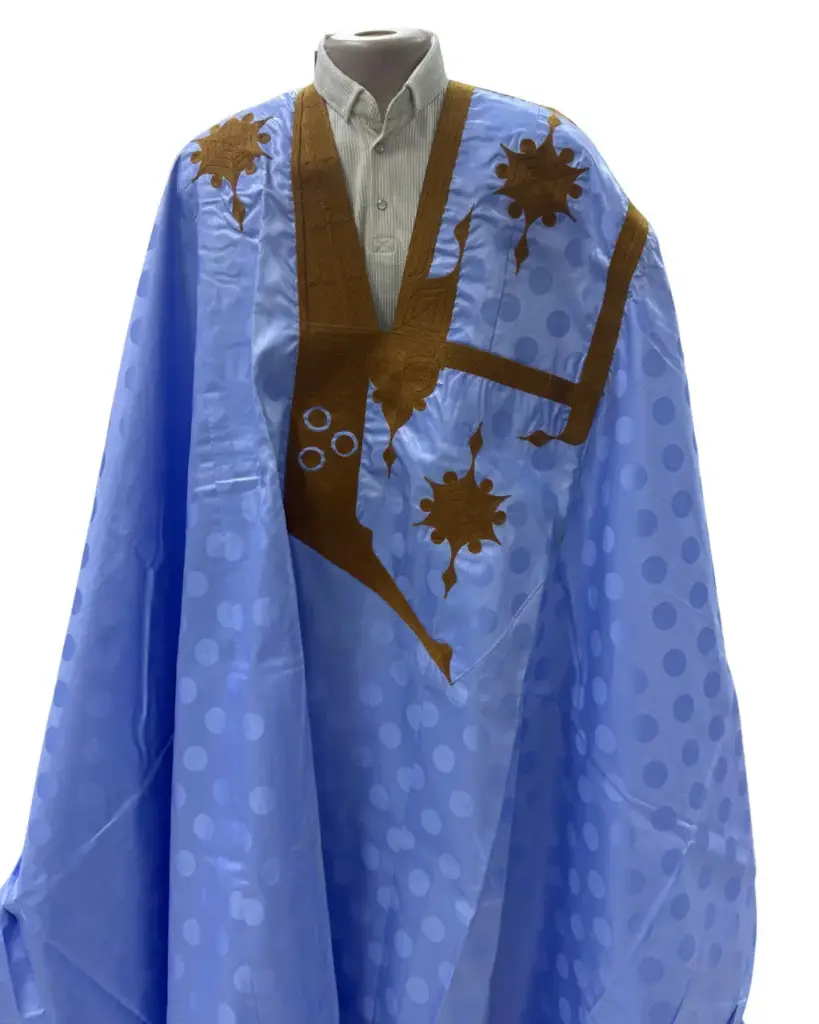 بزاه بون شوا أخضر دراعة 8م بانتلوه مخيط 003