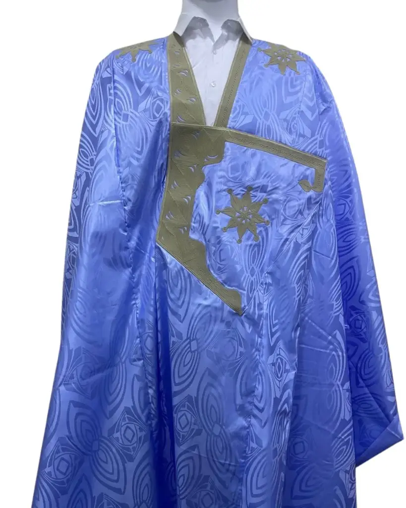 أزبي أخضر سيكة اكلير دراعة 8م بانتلوه مخيط 1213