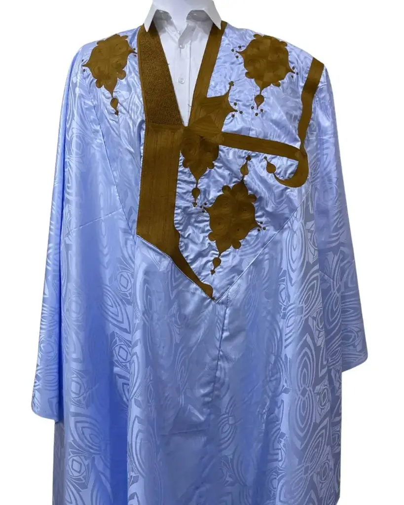 أزبي أخضر سيكة ابلاه دراعة 8م بانتلوه مخيط 1120