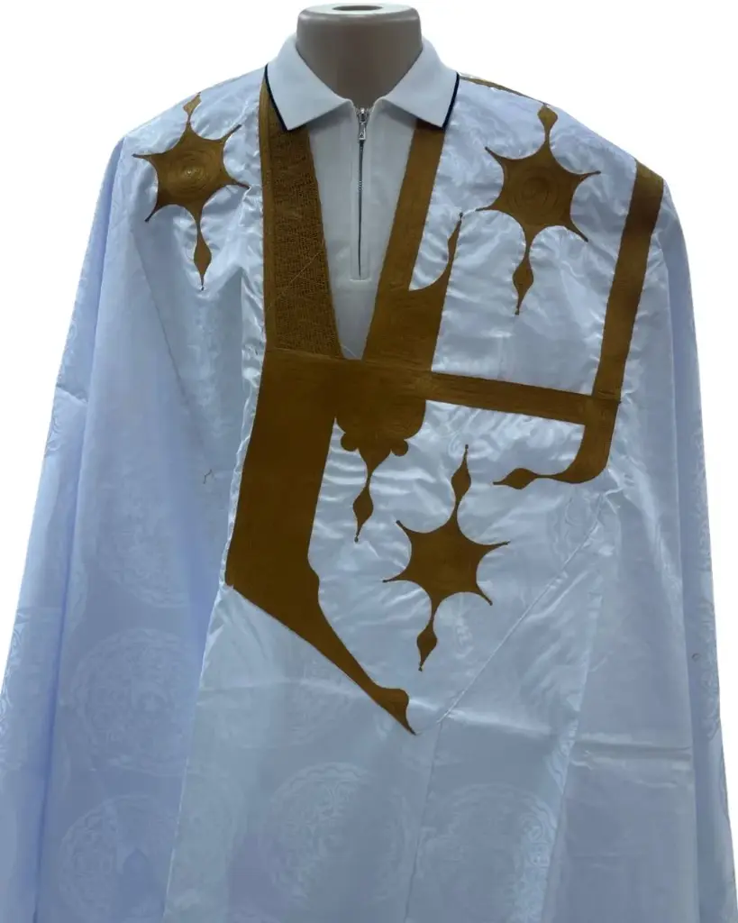 فوسنيكة أبيض دراعة 8م بانتلوه مخيط 2003