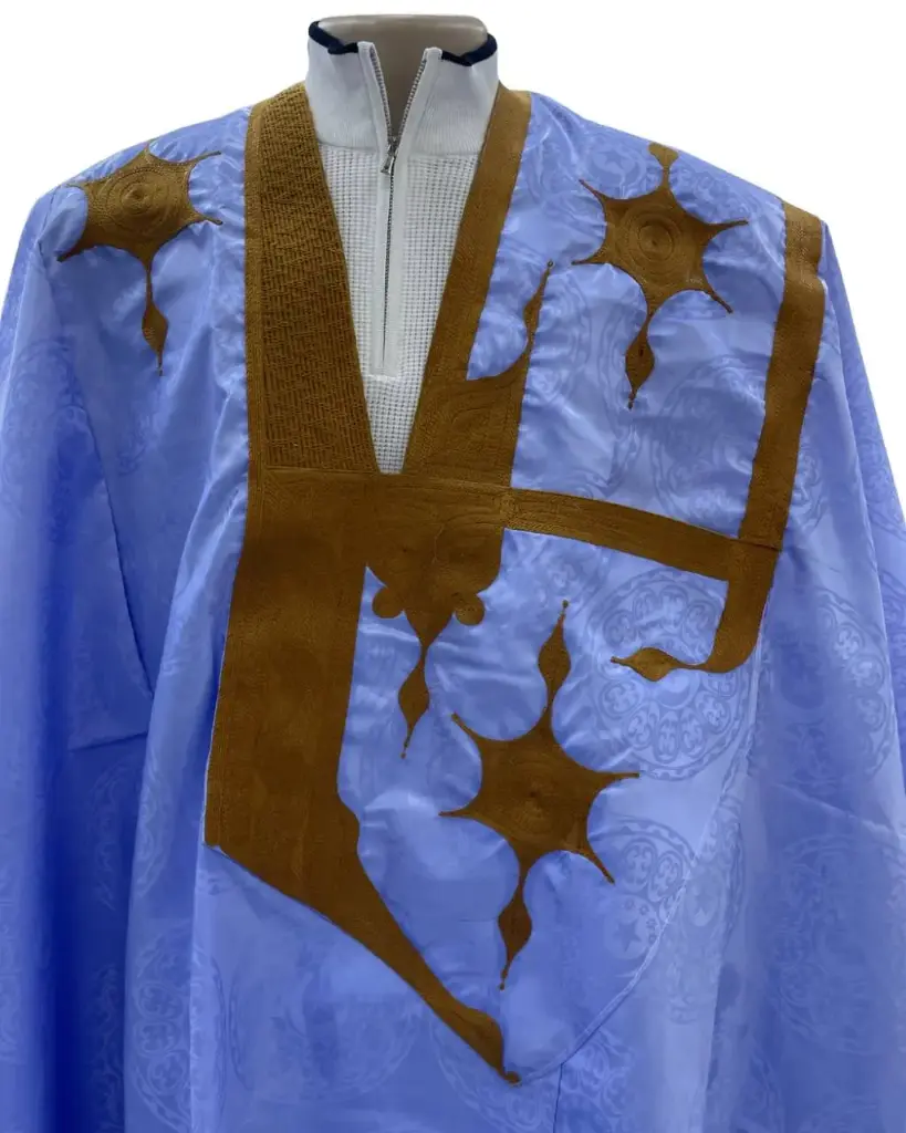 الباشا أخضر دراعة 8م بانتلوه مخيط 3203