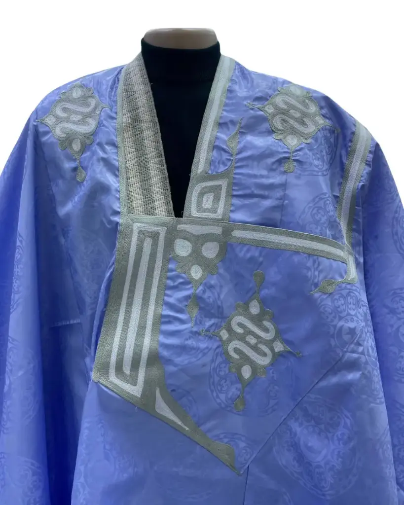 الباشا أخضر دراعة 8م بانتلوه مخيط 3204