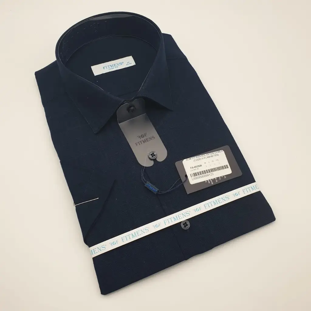 قميص نص كم fitmens slim fit fs002526