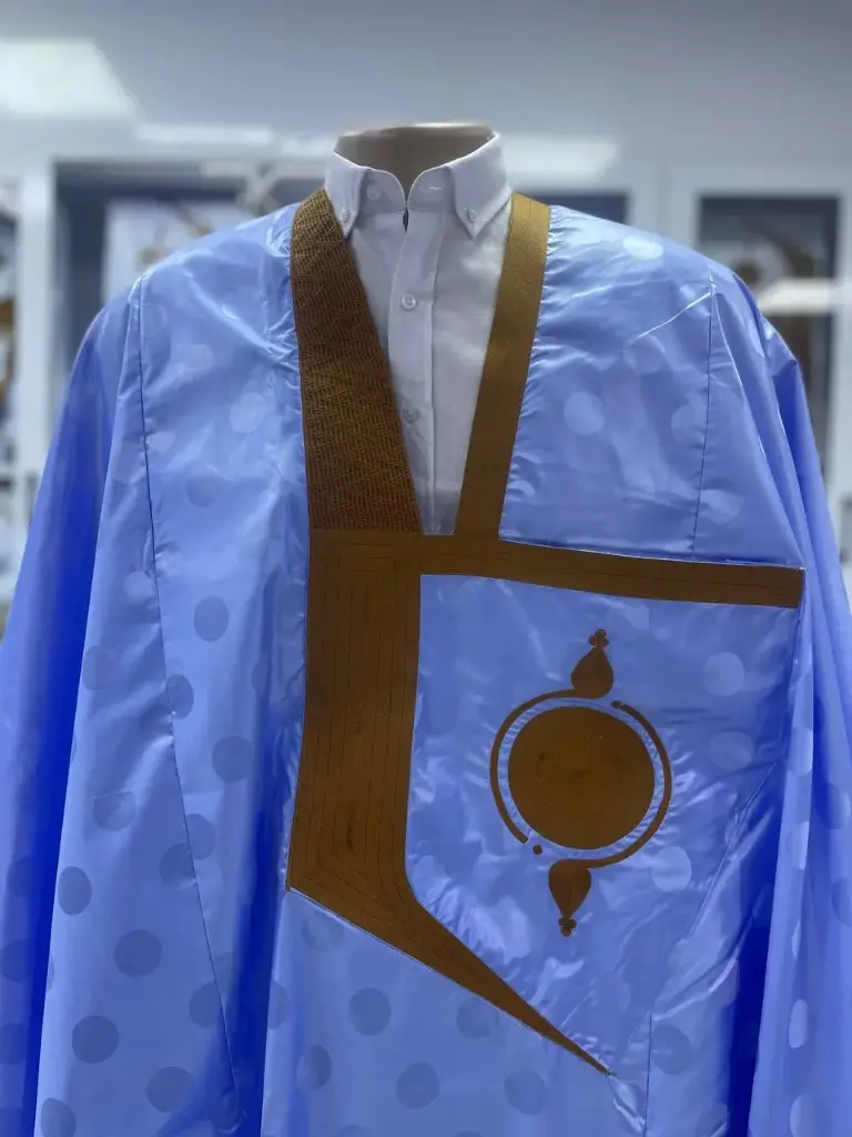 أزبي أخضر سيكة 2 دراعة 8م بانتلوه مخيط  005 