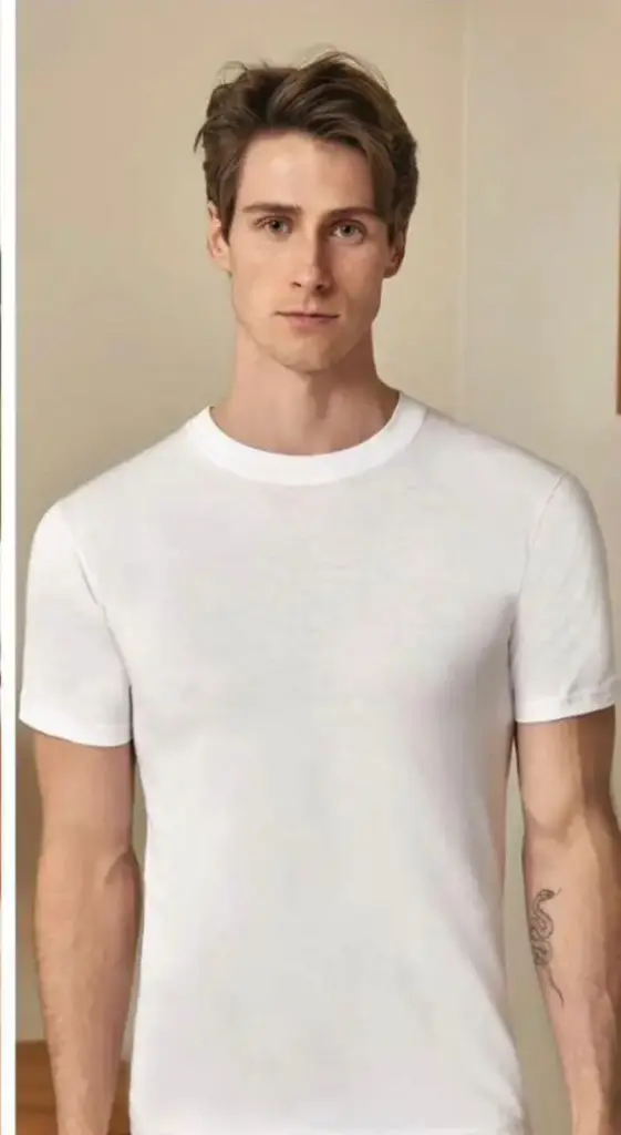 T-shirt en coton confortable 01003