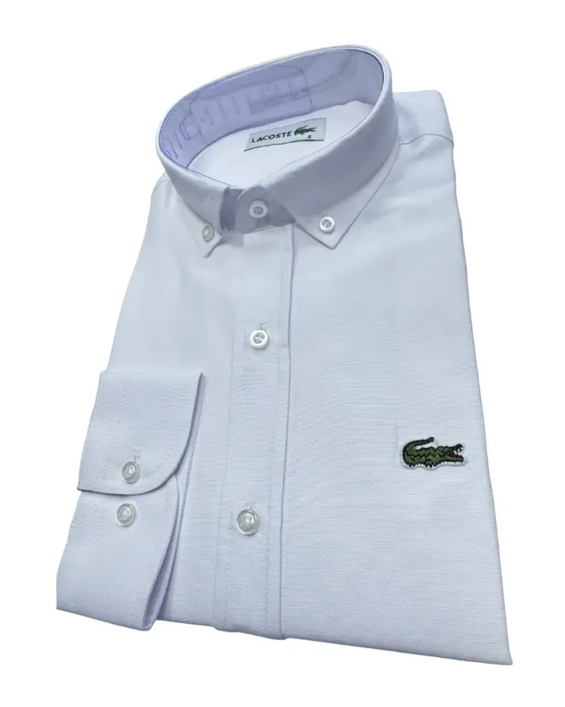  chemises longues manches Lacoste