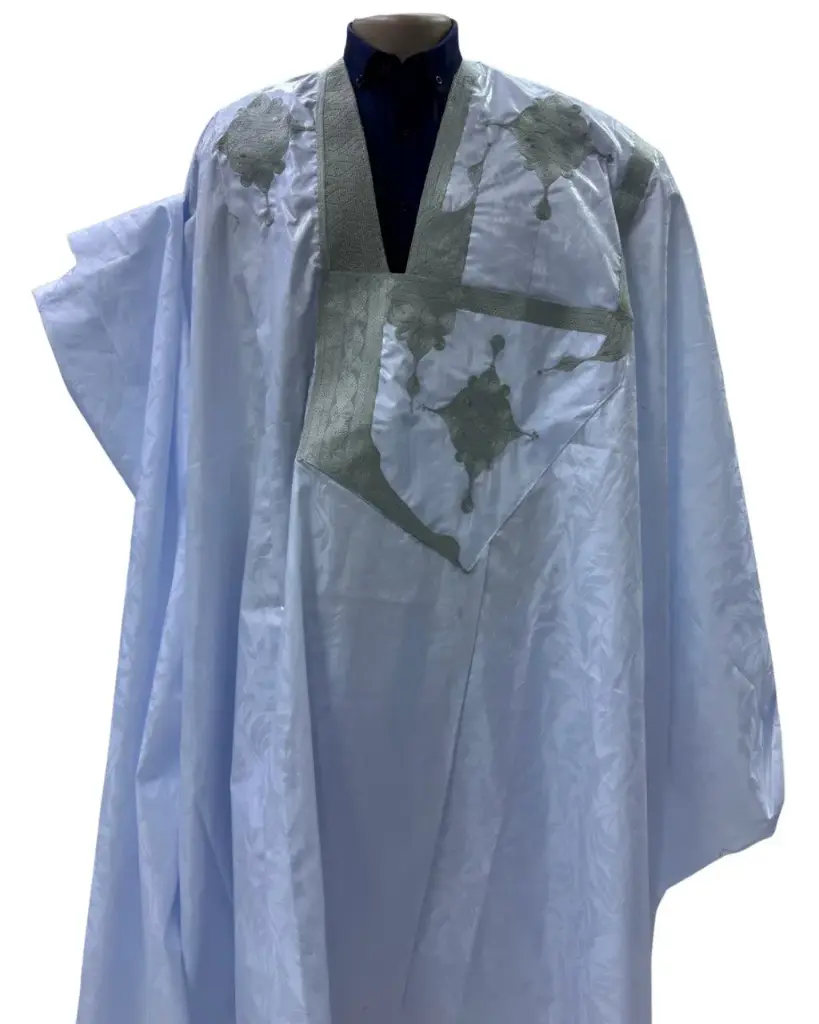 أزبي أبيض دراعة 8م بانتلوه 008