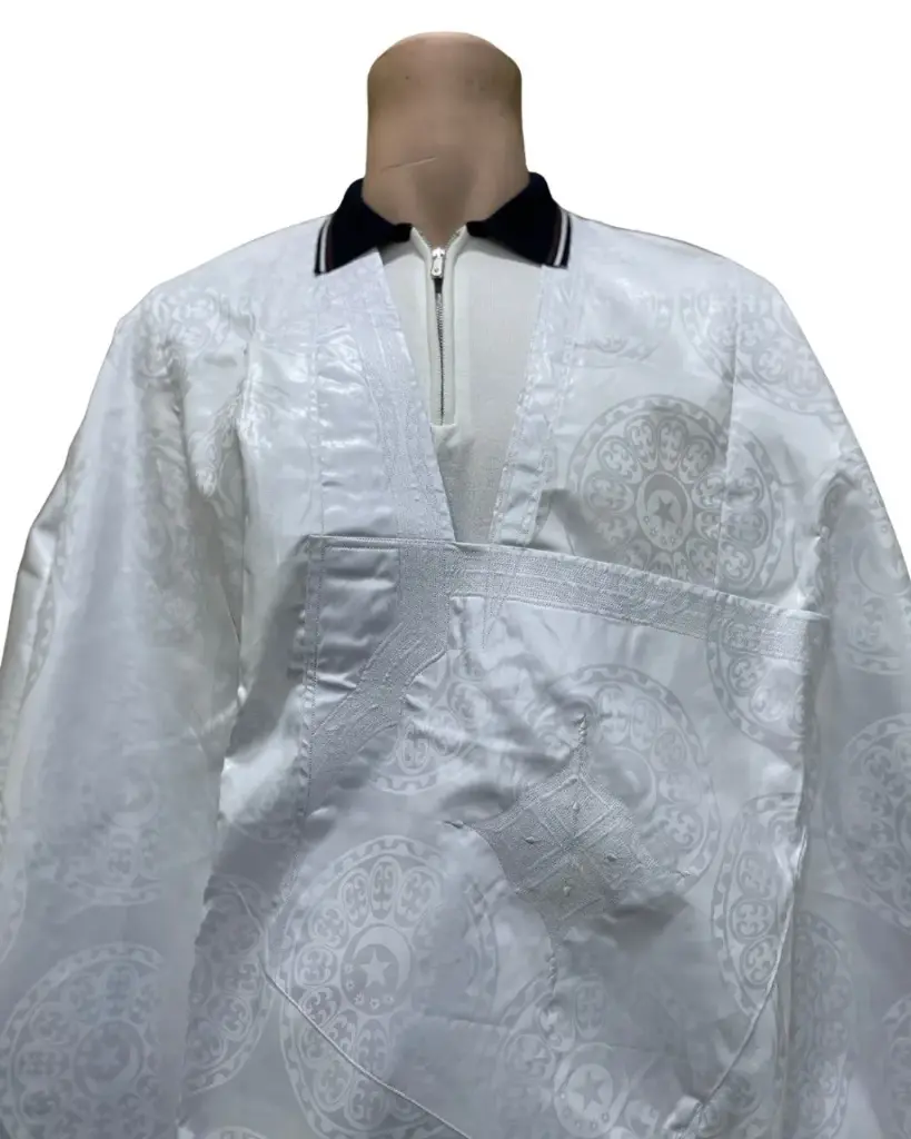 بزاه النجم أبيض دراعة 8م بانتلوه سيمبل 003