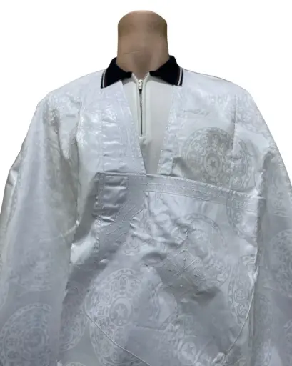 بزاه النجم أبيض دراعة 8م بانتلوه سيمبل 001