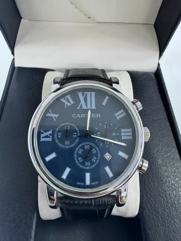 ساعة CARTIER جلد