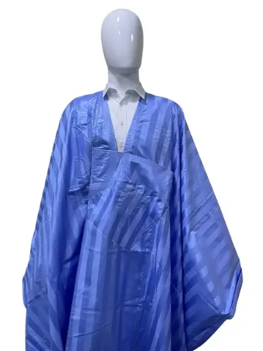 fussenegger bleu eclair – boubou 8m avec pantalon simple  002