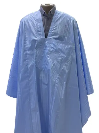 getzner bleu ciel  – boubou 8m avec pantalon simple 1734