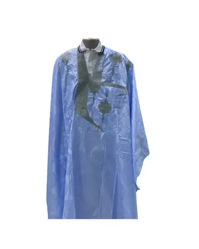 أزبي أخضر سيكة ابلاه دراعة 8م بانتلوه مخيط 1116