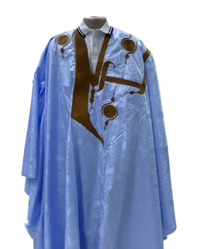 أزبي أخضر سيكة ابلاه دراعة 8م بانتلوه مخيط 1117