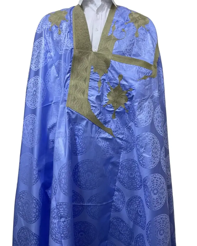 أزبي أخضر سيكة اكلير دراعة 8م بانتلوه مخيط 1207