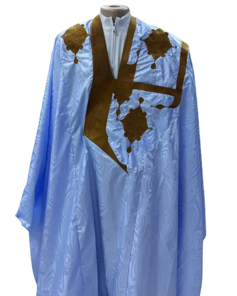 أزبي أخضر سيكة ابلاه دراعة 8م بانتلوه مخيط 1121