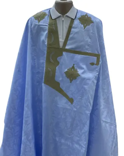 فوسنيكة أخضر سيكة ابلاه دراعة 8م بانتلوه مخيط 2109