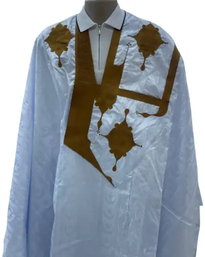 فوسنيكة أبيض دراعة 8م بانتلوه مخيط 2002 