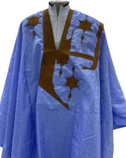 الباشا أخضر دراعة 8م بانتلوه مخيط 3203