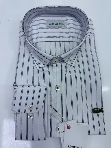  chemises longues manches lacoste