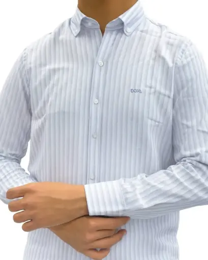 قميص BOSS رجالي مخطط 12