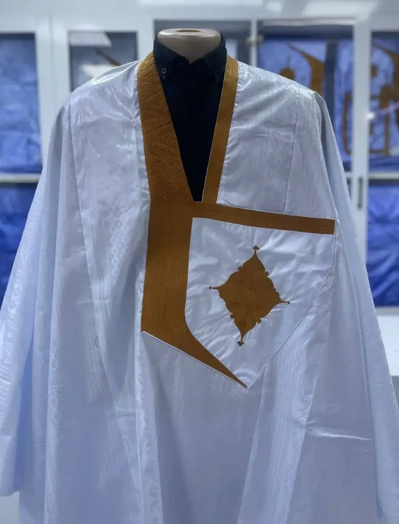 أزبي أبيض8م بانتلوه خياطة لحبيل (دبل ويت)02