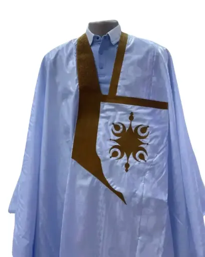 أزبي أبيض دراعة 8م بانتلوه لحبيل 1053